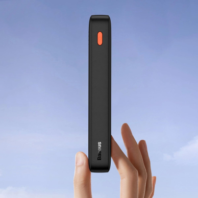 Baseus Airpow 20W 20000mAh Power Bank su Baseus Simple Series USB-A – USB-C 50 cm kabeliu – juodas 7