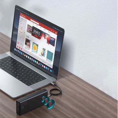 Baseus Amblight power bank 65W 30000mAh Overseas Edition black (PPLG000101) 10 Baseus Amblight power bank 65W 30000mAh Overseas Edition black (PPLG000101) 10