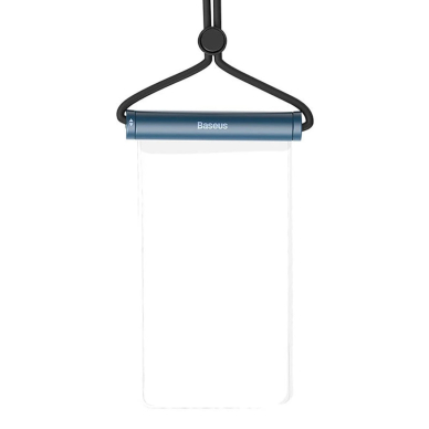 Baseus AquaGlide BS-PC030 case, waterproof IPX8, with cylindrical clasp - mėlynas 1 Baseus AquaGlide BS-PC030 case, waterproof IPX8, with cylindrical clasp - mėlynas 1