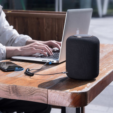 Adapteris Baseus Ba01 Usb Wireless Bluetooth 5.0 Aux Adapter Jack Cable Juodas 11 Adapteris Baseus Ba01 Usb Wireless Bluetooth 5.0 Aux Adapter Jack Cable Juodas 11