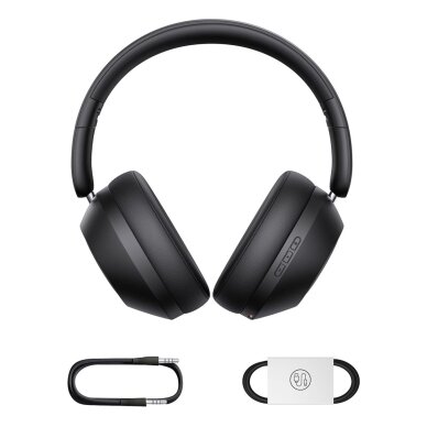 Belaidės ausinės Baseus Bass 30 Max On-Ear Bluetooth 5.3 – juodos 5