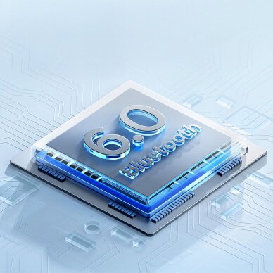 Belaidės ausinės Baseus Bass BH1 Lite On-Ear Bluetooth 6.0 – juodos 12