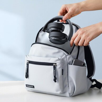 Belaidės ausinės Baseus Bass BH1 Lite On-Ear Bluetooth 6.0 – juodos 13