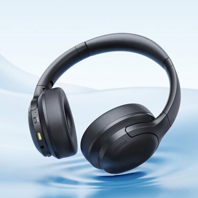 Belaidės ausinės Baseus Bass BH1 Lite On-Ear Bluetooth 6.0 – juodos 9