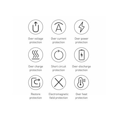 Baseus Bipow Fast Charging Power Bank 10000mAh 20W Black (Overseas Edition) + USB-A - Micro USB 0.25m Black Cable (PPBD050301) 13 Baseus Bipow Fast Charging Power Bank 10000mAh 20W Black (Overseas Edition) + USB-A - Micro USB 0.25m Black Cable (PPBD050301) 13