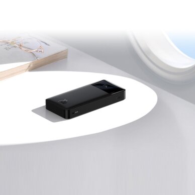 Baseus Bipow Fast Charging Power Bank 10000mAh 20W Black (Overseas Edition) + USB-A - Micro USB 0.25m Black Cable (PPBD050301) 14