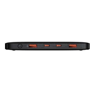 Baseus Blade PPBL000201 20000 mAh Power Bank 2x USB-A 2x USB-C 100W – juodas + USB-C kabelis 2