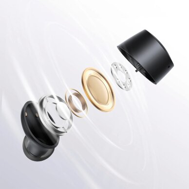 Belaidės ausinės Baseus Bowie E18 TWS ENC IPX4 – juodos 10