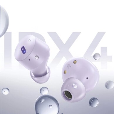 Belaidės ausinės Baseus Bowie E18 TWS ENC IPX4 – violetinės 9