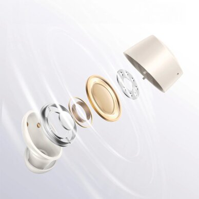 Belaidės ausinės Baseus Bowie E18 TWS ENC IPX4 – baltos 10