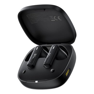 Belaidės ausinės Baseus Bowie E19 TWS In-Ear – juodos 1 Belaidės ausinės Baseus Bowie E19 TWS In-Ear – juodos 1