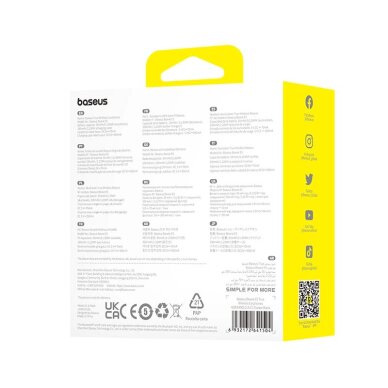 Belaidės ausinės Baseus Bowie E5 TWS – juodos 7