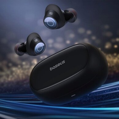 Belaidės ausinės Baseus Bowie MA20 Pro TWS su ANC ir IPX6 – juodos 7 Belaidės ausinės Baseus Bowie MA20 Pro TWS su ANC ir IPX6 – juodos 7