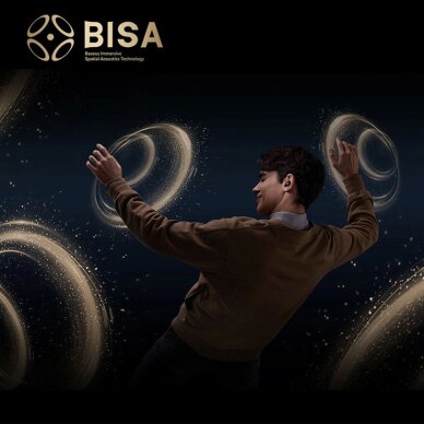 Belaidės ausinės Baseus Bowie MA20 Pro TWS su ANC ir IPX6 – juodos 8