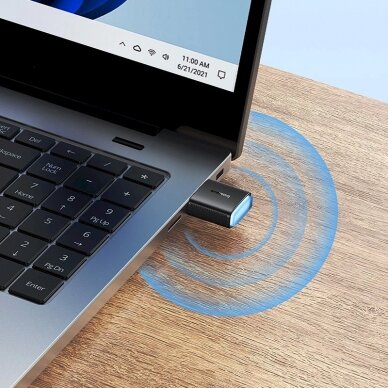 Baseus BS-OH169 300Mb/s USB network card - Juodas 4 Baseus BS-OH169 300Mb/s USB network card - Juodas 4