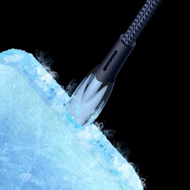 Krovimo kabelis Baseus CADH000101 Lightning – USB-C PD 20 W 480 Mb/s 2 m – juodas 13