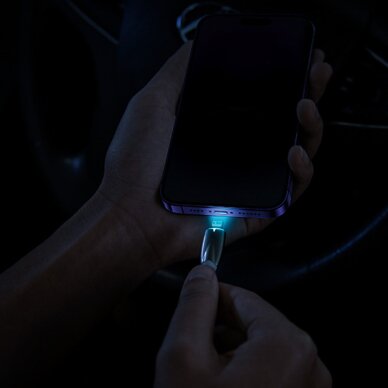 Krovimo kabelis Baseus CADH000101 Lightning – USB-C PD 20 W 480 Mb/s 2 m – juodas 14