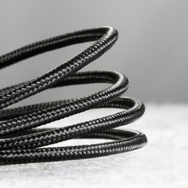 USB Kabelis Durable Nylon Braided Wire Usb / Usb-C Qc3.0 2A 3M Juodas/pilkas (Catklf-Ug1) 13 USB Kabelis Durable Nylon Braided Wire Usb / Usb-C Qc3.0 2A 3M Juodas/pilkas (Catklf-Ug1) 13