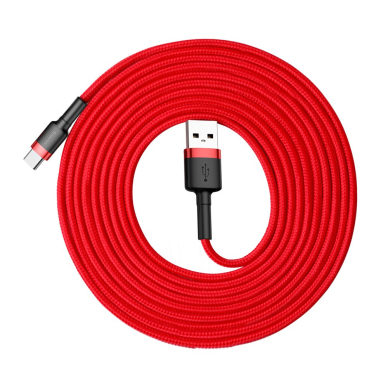 USB Kabelis Durable Nylon Braided Wire Usb / Usb-C Qc3.0 2A 3M raudonas (Catklf-U09) 7 USB Kabelis Durable Nylon Braided Wire Usb / Usb-C Qc3.0 2A 3M raudonas (Catklf-U09) 7