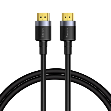 Baseus Cafule HDMI / HDMI 2.0 4K 60 Hz 3D 18 Gbps kabelis – juodas