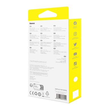 Krovimo kabelių rinkinys Baseus Cafule USB-C / USB-C 100 W 2 m – raudonai juodas ir pilkai juodas (2 vnt.) 7 Krovimo kabelių rinkinys Baseus Cafule USB-C / USB-C 100 W 2 m – raudonai juodas ir pilkai juodas (2 vnt.) 7