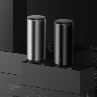 Automobilinė šiukšliadėžė Baseus CRLJT-01 su dangčiu – juoda 7