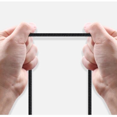 Krovimo kabelis Baseus CATWJ-01 USB-C / USB-C PD QC 100 W 5 A 1 m – juodas 13