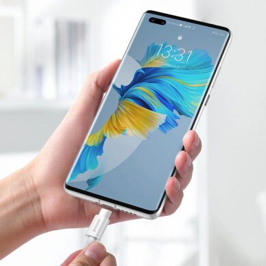Krovimo kabelis Baseus CATYS-C02 USB-C / USB-C PD QC FCP 100 W 5 A 2 m – baltas 15 Krovimo kabelis Baseus CATYS-C02 USB-C / USB-C PD QC FCP 100 W 5 A 2 m – baltas 15