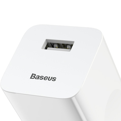 Įkroviklis Baseus USB Quick Charge 3.0 QC 3.0 Baltas (CCALL-BX02) 6 Įkroviklis Baseus USB Quick Charge 3.0 QC 3.0 Baltas (CCALL-BX02) 6