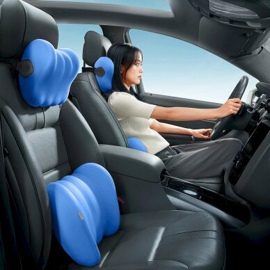 Baseus ComfortRide car lumbar pillow - blue 6 Baseus ComfortRide car lumbar pillow - blue 6