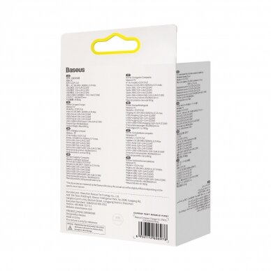 Baseus Compact Charger 3U 17W EU Baltas 5 Baseus Compact Charger 3U 17W EU Baltas 5