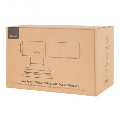 Poliravimo Aparatas Baseus cordless electric polish machine 30W 4000mAh Juodas (CRDLQ-B01) 2 Poliravimo Aparatas Baseus cordless electric polish machine 30W 4000mAh Juodas (CRDLQ-B01) 2