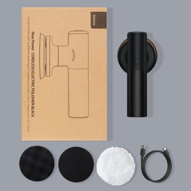 Poliravimo mašina Baseus CRDLQ-B01 30 W 4000 mAh belaidė – juoda 26