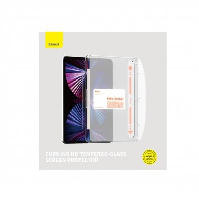 Ekrano apsauga Baseus Crystal tempered glass iPad 10 10.9 2022 Skaidri 3