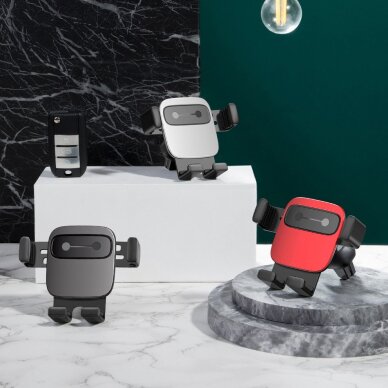 Automobilinis laikiklis Baseus Cube SUYL-FK01 gravity 4.7–6.6" ventiliacijos angai – juodas 19 Automobilinis laikiklis Baseus Cube SUYL-FK01 gravity 4.7–6.6" ventiliacijos angai – juodas 19