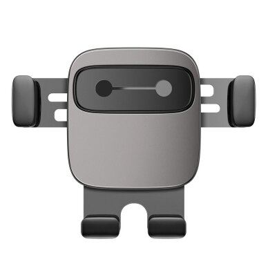 Automobilinis laikiklis Baseus Cube SUYL-FK01 gravity 4.7–6.6" ventiliacijos angai – juodas 2