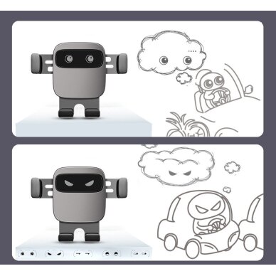 Automobilinis laikiklis Baseus Cube SUYL-FK01 gravity 4.7–6.6" ventiliacijos angai – juodas 7 Automobilinis laikiklis Baseus Cube SUYL-FK01 gravity 4.7–6.6" ventiliacijos angai – juodas 7