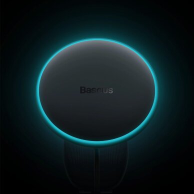 Automobilinis laikiklis Baseus CW01 iPhone telefonui su 15 W indukciniu įkrovikliu ventiliacijos angai – juodas 5