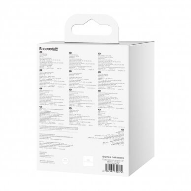 Baseus Digital Display fast car charger USB-A / USB-C PD3.1 140W Juodas + USB-C cable Baseus Superior Series 5A 240W 1m Juodas (CGZX070001) 7 Baseus Digital Display fast car charger USB-A / USB-C PD3.1 140W Juodas + USB-C cable Baseus Superior Series 5A 240W 1m Juodas (CGZX070001) 7