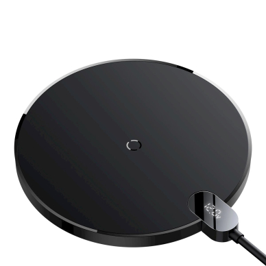 Baseus Digital LED Display Gen 2 BS-W526 belaidis įkroviklis 15W – juodas 2