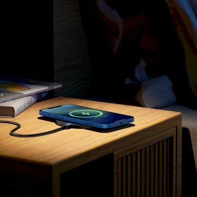 Baseus Digital LED Display Gen 2 BS-W526 belaidis įkroviklis 15W – juodas 9 Baseus Digital LED Display Gen 2 BS-W526 belaidis įkroviklis 15W – juodas 9