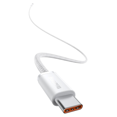 Baseus Dynamic Series USB-C / USB-C 100W 1 m kabelis – baltas 2
