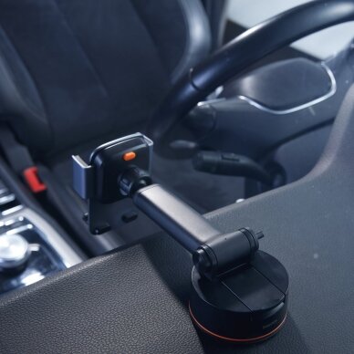Laikiklis Baseus Easy Control Pro cockpit / grille holder Juodas (Suction Cup Version) (SUYK020001) 17