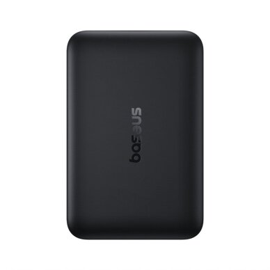 Išorinė baterija Baseus EnerFill FM11 Ultra-Mini 10000 mAh 22.5 W su MagSafe ir Baseus Simple USB-C 20 V/3 A 30 cm kabeliu – juoda 2 Išorinė baterija Baseus EnerFill FM11 Ultra-Mini 10000 mAh 22.5 W su MagSafe ir Baseus Simple USB-C 20 V/3 A 30 cm kabeliu – juoda 2