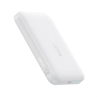 Išorinė baterija Baseus EnerFill FM11 Ultra-Mini 10000 mAh 22.5 W su MagSafe ir Baseus Simple USB-C 20 V/3 A 30 cm kabeliu – balta 4