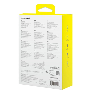 Baseus Enjoyment Pro USB-C (female) / USB-C (male) 60W car Įkroviklis - Juodas 5 Baseus Enjoyment Pro USB-C (female) / USB-C (male) 60W car Įkroviklis - Juodas 5