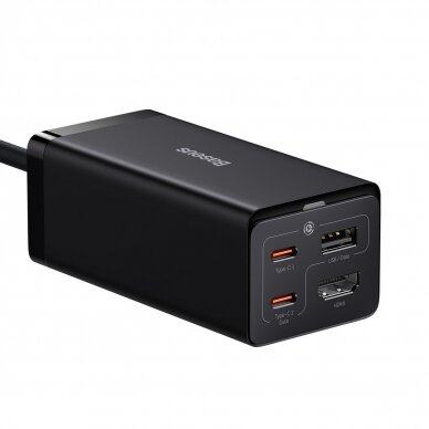 Baseus fast charger GaN5 Pro HUB HDMI 2 x USB-C / USB-A / HDMI 4K 30Hz 1.5m Juodas + USB-C cable - USB-C 100W 40Gb/s (USB4) 1m (CCGP110201) 3 Baseus fast charger GaN5 Pro HUB HDMI 2 x USB-C / USB-A / HDMI 4K 30Hz 1.5m Juodas + USB-C cable - USB-C 100W 40Gb/s (USB4) 1m (CCGP110201) 3