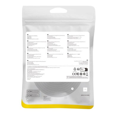 Baseus greitas interneto kabelis RJ45 cat.7 10Gbps 8 m, pintas – juodas 5