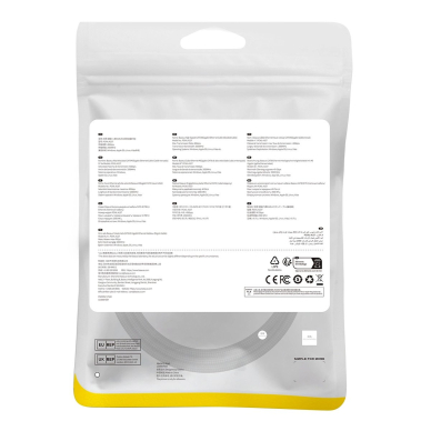 Baseus greitas tinklo kabelis RJ-45 cat.8 40Gbps 1 m, pintas – juodas 7