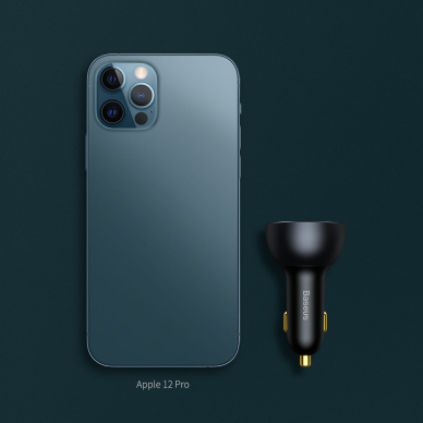 Baseus fast USB / USB car charger Type C 160W PPS Quick Charge 5 PD Pilkas (TZCCZM-0G) 10 Baseus fast USB / USB car charger Type C 160W PPS Quick Charge 5 PD Pilkas (TZCCZM-0G) 10